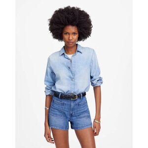 MADEWELL Denim Short: Patch Pocket Edition-SIZE 28